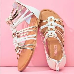 Double Loop Gladiator Sandal